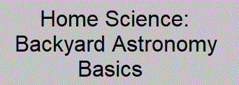 Astronomy for Beginners